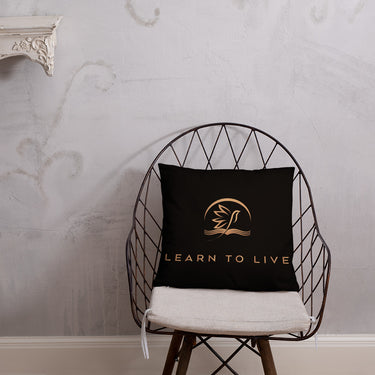 Learn to Live Pillow